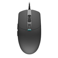 ABKO HACKER 光學 RGB 遊戲鼠標 A250, 黑色的