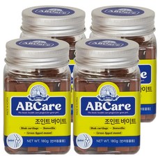 에이비씨케어 반려동물 바이트 영양제, 180g, 뼈/관절강화, 4개