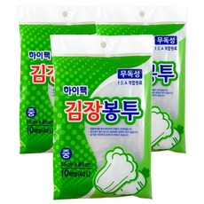 Hi-Pack 醃泡菜袋 中 40L, 中型(約10顆), 10入, 3個
