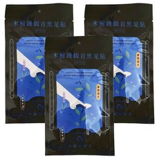 DR.GRANDMA 阿嬤的配方 木柵鐵觀音黑足貼 腳酸適用, 3個, 1入