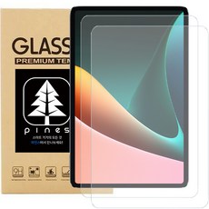 pines Pine Glass 小米平板 鋼化玻璃 全覆蓋 螢幕保護貼 2片組, 單一顏色, 1套