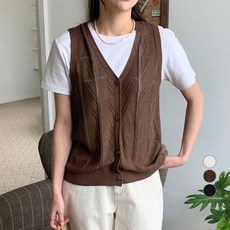 afinar 女款常規版型疊穿夏季背心開襟衫