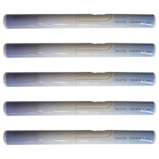 KOKUYO 國譽 Pastel Cookie Sora ABS樹脂材質 筆型剪刀, 藍色, 5支