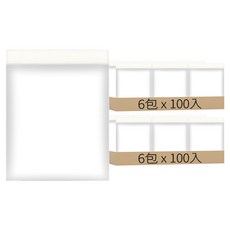 夾鏈袋 透明密封袋 適用食品、零件收納, 8 x 12cm, 100入, 12包