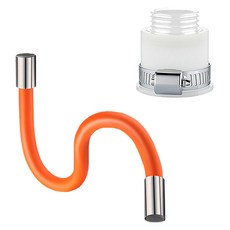 加長防濺水水龍頭延伸器 輕鬆安裝 360度全方位清洗, 1組