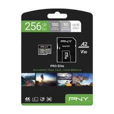 PNY 必恩威 PRO Elite microSDXC 記憶卡 附SD轉接卡 P-SDUX256U395PRO-GE, 256GB, 1個