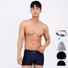 Aquatica 男士平角泳衣 BAF06 5 件套，適合運動員