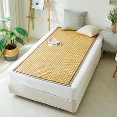 HanilMedical 러그 대나무 마작자리 메쉬형, 브라운