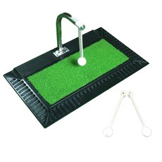 Franonde高爾夫揮桿練習器基本測試+球2入組, 黑色