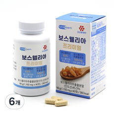 코오롱제약 보스웰리아 프리미엄 99g, 90정, 6개