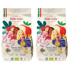 Dalla Costa 迪士尼公主聯名造型番茄菠菜義大利麵, 300g, 2個