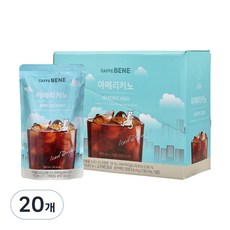 CAFFE BENE 咖啡伴 袋裝美式咖啡, 190ml, 20包