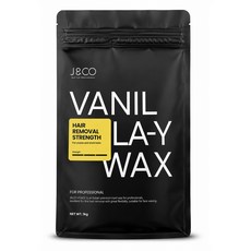 J&CO Vanilla Y 硬蠟，適用於短而粗硬的毛髮, 1個, 1kg