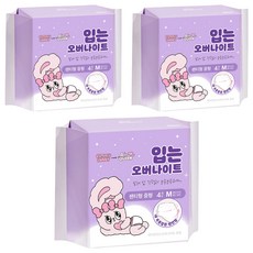 에어퀸 입는오버나이트, 중형, 4개입, 3개