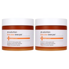a solution Acne clear爽膚棉片, 2罐, 60片