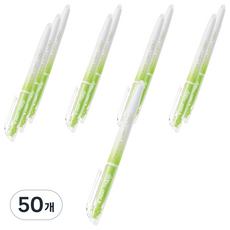 PILOT 百樂 FRIXION 淡彩自然色螢光筆, 50個, 淡綠色