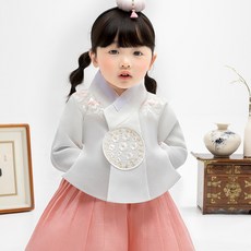 geumdong hanbok 女童雪花寶兒童韓服套裝 AW113
