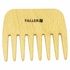 fA brushes 森詠木香 掌上型寬木齒梳, 1個