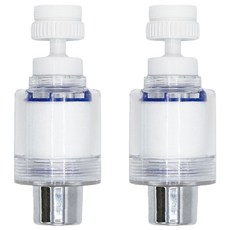 ChinDao 清島牌 替換式淨水頭 適用外牙龍頭22*1 內牙龍頭24*1, W5530, 2個