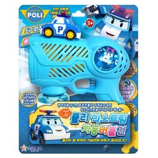 Star Toy 波力救援小英雄 泡泡水槍玩具, 藍色, 1個