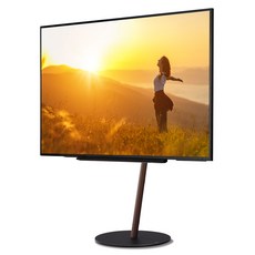 월 이동식 TV 스탠드 세븐 스탠드 라지, 1개, WLTVL6238(월넛)