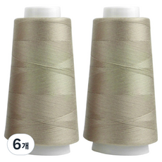 UNIQUE Premium OWL Coresa 45支2股縫紉線, 32 亞麻色, 6個