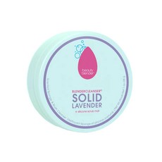 Beautyblender 原創美妝蛋專用清潔皂 薰衣草香味 含粉紅色矽膠墊, 14g, 1個