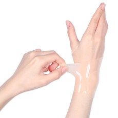 BodyPro 男女通用矽膠護腕 膚色, 1個