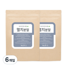 바른티 멸치 분말, 6개, 200g