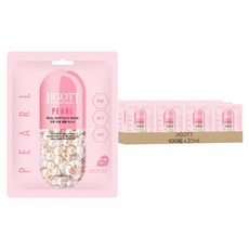 JIGOTT 鎖水保濕安瓶面膜 珍珠 27ml, 600組, 1入