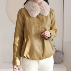 뮤리엘 여성용 레더퍼 라이더 자켓