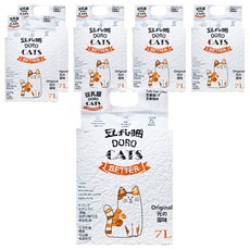 DORO CAT 豆乳貓 豆腐貓砂, 7L, 6包, 原味