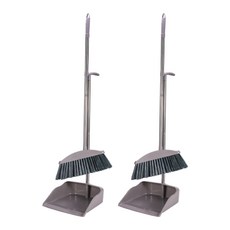 掃把畚箕組 固定款 灰色 2個, 清潔好幫手，居家必備, 1組