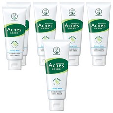 MENTHOLATUM 曼秀雷敦 Acnes 台灣公司貨 抗痘洗面乳, 100g, 6條