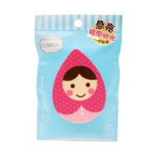 台灣 COSMOS B 璀璨急亮拋光棉, 1包, 粉紅