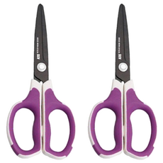 SDI 手牌 滑利剪 氟素不沾膠剪刀 0925C 175mm, 顏色隨機, 2支