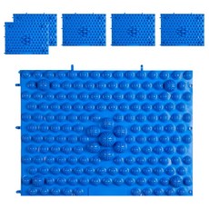 小麥購物 腳底按摩墊 37 x 27.5cm, 6個, 顏色隨機