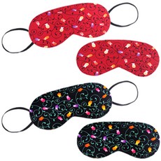 Green Life草本熱敷眼罩+眼罩套組 紅色+藍色鬱金香, 1套