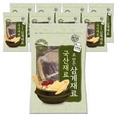 使用當地食材製作的參雞食材, 100g, 9個