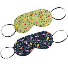 草本熱敷眼罩 卡其綠色+藍色, 1套