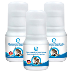 Kalso 科德司 寵物膠囊, 12合1 配方升級, 德國進口, 含硫酸軟骨素、葡萄糖胺, 強健骨骼, 全齡適用, 30顆, 3瓶