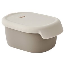Firgi 副食品矽膠密封保鮮盒, Taupe Brown, 200ml, 1個