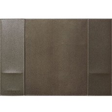 ArtNouveau 가죽 북커버 일반형 M, 1개, 올리브 그린