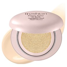 FRESHIAN Egg Like蛋形光澤氣墊粉餅 12g, 1個, 201 Light Beige