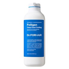 Dr.FORHAIR Folligen沁涼深層清潔洗髮乳, 1瓶, 500ml
