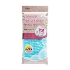 Aisen 立體編織易起泡尼龍澡巾 25 x 100 cm 100%尼龍材質 日本產, 藍色, 1入, 1包