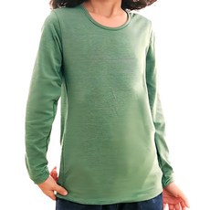 GIAT 吉亞特 兒童恆溫吸濕發熱衣 圓領款 輕盈保暖 台灣製