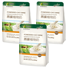 健康時代 燕麥植物奶 微糖, 800g, 3包