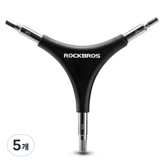 락브로스 휴대용 삼각 렌치 GJ736A, 5개