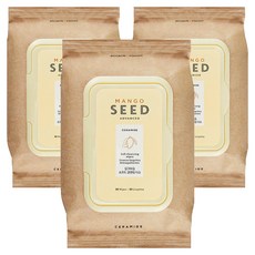 더페이스샵 망고씨드 실크보습 소프트 클렌징 티슈, 50매입, 3개